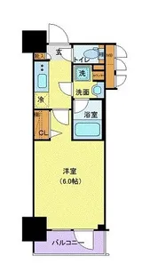 グランド・ガーラ立川【8階】の間取り