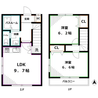 東京都三鷹市井口4【一戸建】の間取り