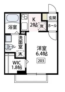 コンフォルトII【2階】の間取り