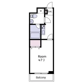 S・FLATII【1階】の間取り