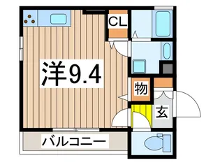 light snow grass【2階】の間取り