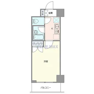 BluRock秋葉原【7階】の間取り