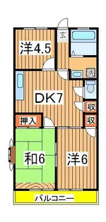 サンパーク馬橋【2階】の間取り