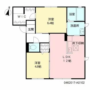 フェリーチェ【1階】の間取り