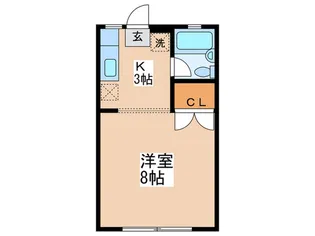 ドルフィン【1階】の間取り