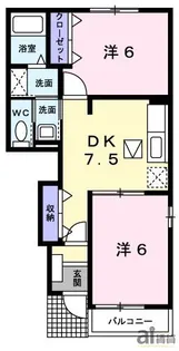 エレガンス・ヴィラIII【1階】の間取り