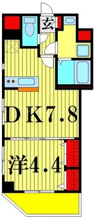 ガーデンフォレスト親水公園【4階】の間取り