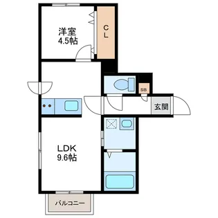 センテナリオL175【1階】の間取り