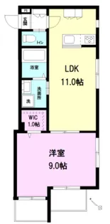 アネーロ千川通【3階】の間取り