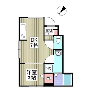 リーブルファイン春日部八丁目2【1階】の間取り