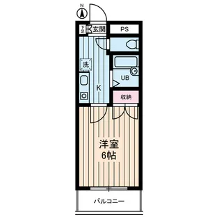 グローイングシティー大和田【3階】の間取り