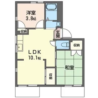 ACT B-6【1階】の間取り