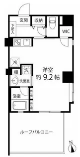 DuoStage白金高輪 デュオステージ白金高輪【6階】の間取り