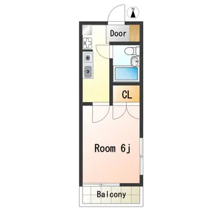 スカイルームピアハセガワ【3階】の間取り