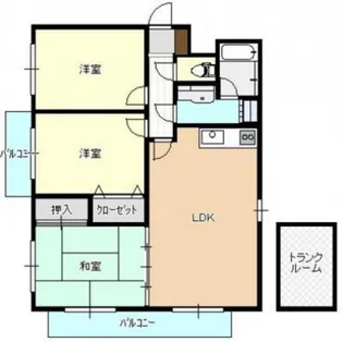 セントヒルズ【3階】の間取り