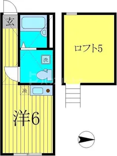 エスポワール【1階】の間取り