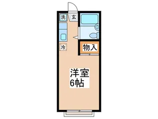 ひまわり荘【1階】の間取り
