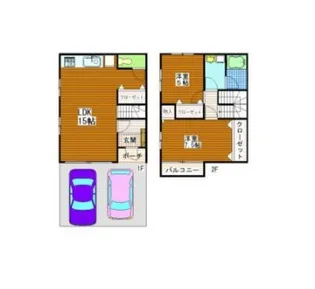 モンシェール名東【1階】の間取り