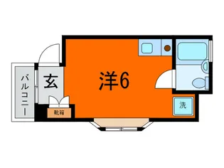 エ-ル谷中【3階】の間取り