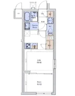 プロスタイルウェルス堀切菖蒲園【3階】の間取り