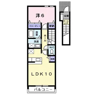 ソル・レヴェンテ【2階】の間取り