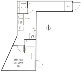 メイユール新小岩【3階】の間取り