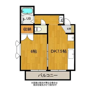 コーポN【2階】の間取り