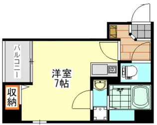 コネクトパークヒルズ本千葉町【2階】の間取り