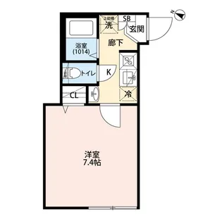 エクセラン上本郷I【2階】の間取り