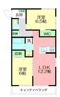 スマイル グリーティングス【2階】の間取り