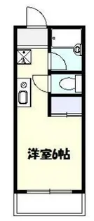 メゾンドクレール【2階】の間取り