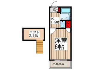 フェリオ川口【2階】の間取り