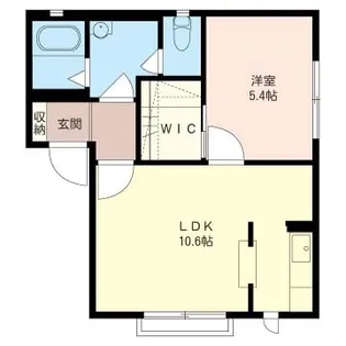 メゾン湘南【1階】の間取り
