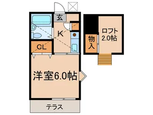 グリ-ンパレス【1階】の間取り