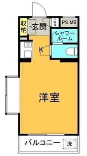 クリスタル高円寺パート1【4階】の間取り