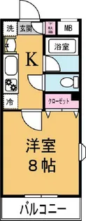 グレース春日2【2階】の間取り