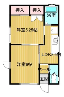 アドバンス【2階】の間取り