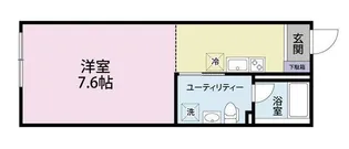 Clavier祐天寺【3階】の間取り