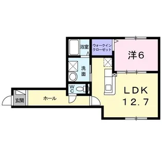 バース プレイス【1階】の間取り