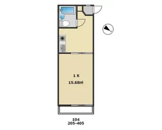 SEIKA北浦和【3階】の間取り