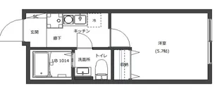 D-STYLE蓮根【4階】の間取り