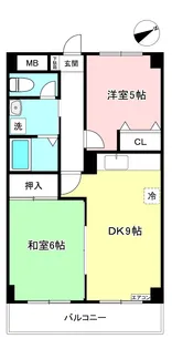 レジョン77【3階】の間取り