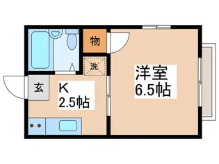 ジョイフル武蔵野【1階】の間取り