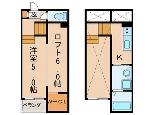 Casa Marumero【2階】の間取り