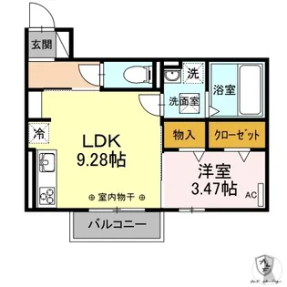 J.サイプレス A【1階】の間取り