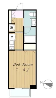 クオーレ【4階】の間取り