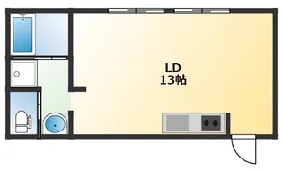 カーサ堂ノ前【1階】の間取り