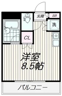 第一松栄ビル【4階】の間取り