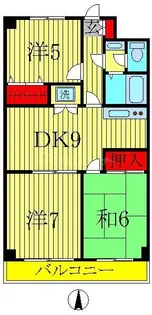 ロイヤルBIN【3階】の間取り