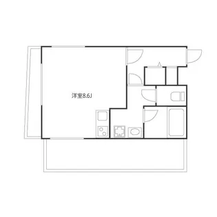 アニール【4階】の間取り